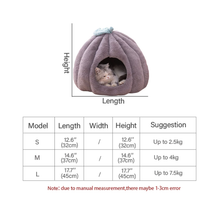 Charger l'image dans la galerie, Dome pour chat en forme de citrouille