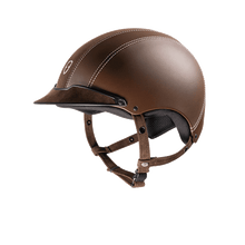 Charger l'image dans la galerie, EPONA MOKA CUIR VISIÈRE CLASSIQUE - Plu'to Chic