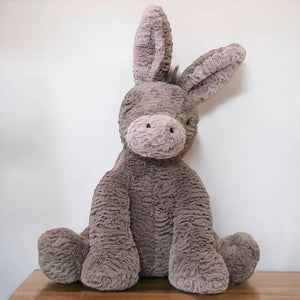 Peluche douce en peluche d'âne