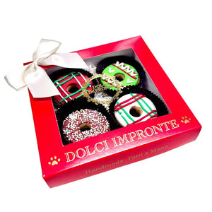 Mini donuts de noël pour chien